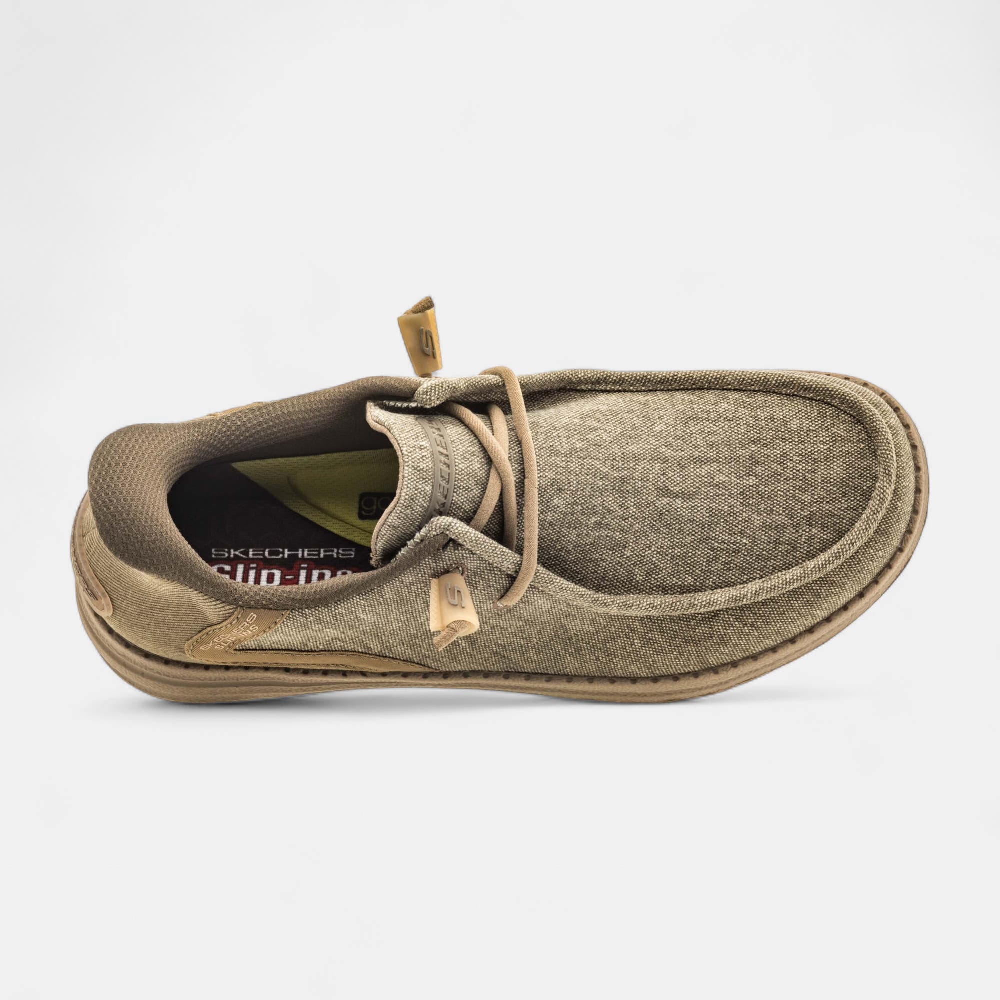 Chaussures en toile Homme kaki