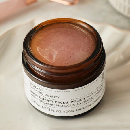 Evolve Gommage visage au quartz rose