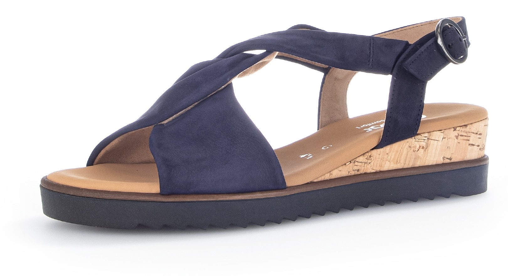 Gabor Sandalette »GENUA«  , Sommerschuh, Sandale, Keilabsatz, mit verstellbarem Fersenriemchen