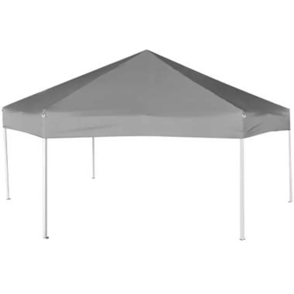 vidaXL - Partytent - Grijs - Stof