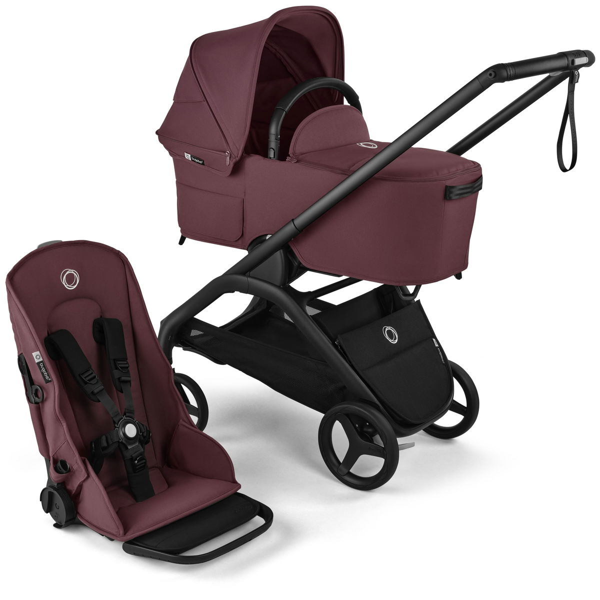 bugaboobugaboo   Dragonfly Complete Bundle black/dark cherry V2