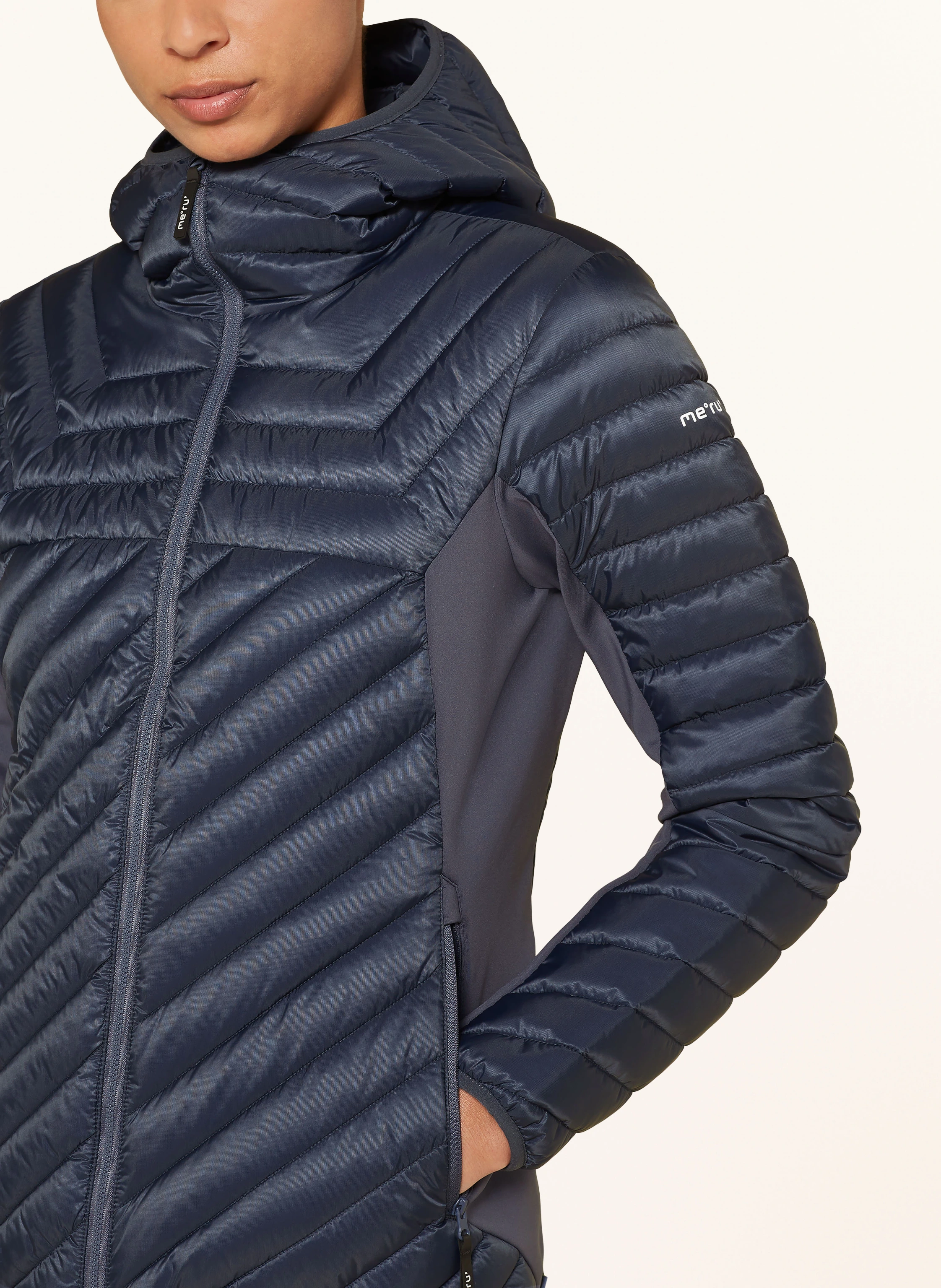 me°ru' Hybrid-Steppjacke HALIFAX