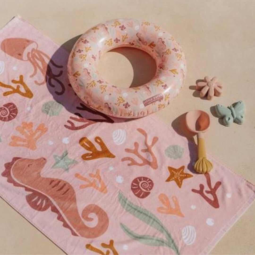 Little dutch badlaken ocean dreams pink