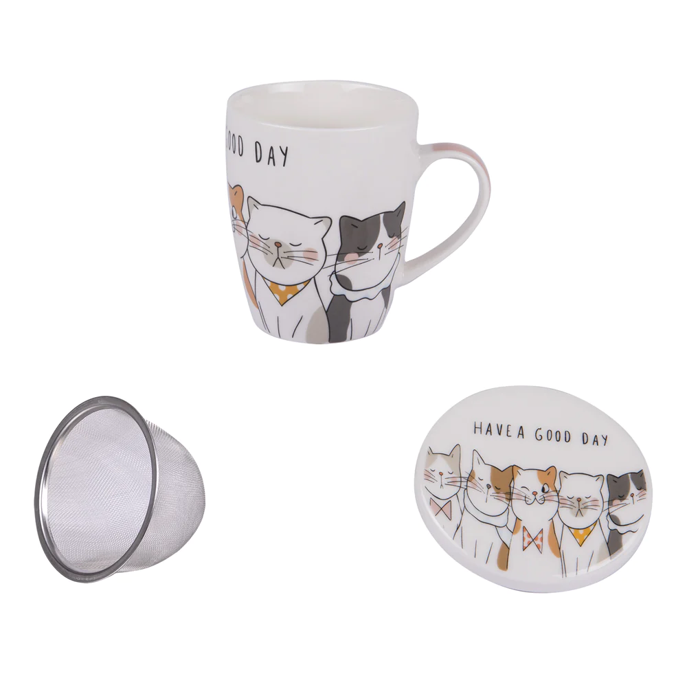 Coffret tisanière et filtre à thé 35 cl Trend'up