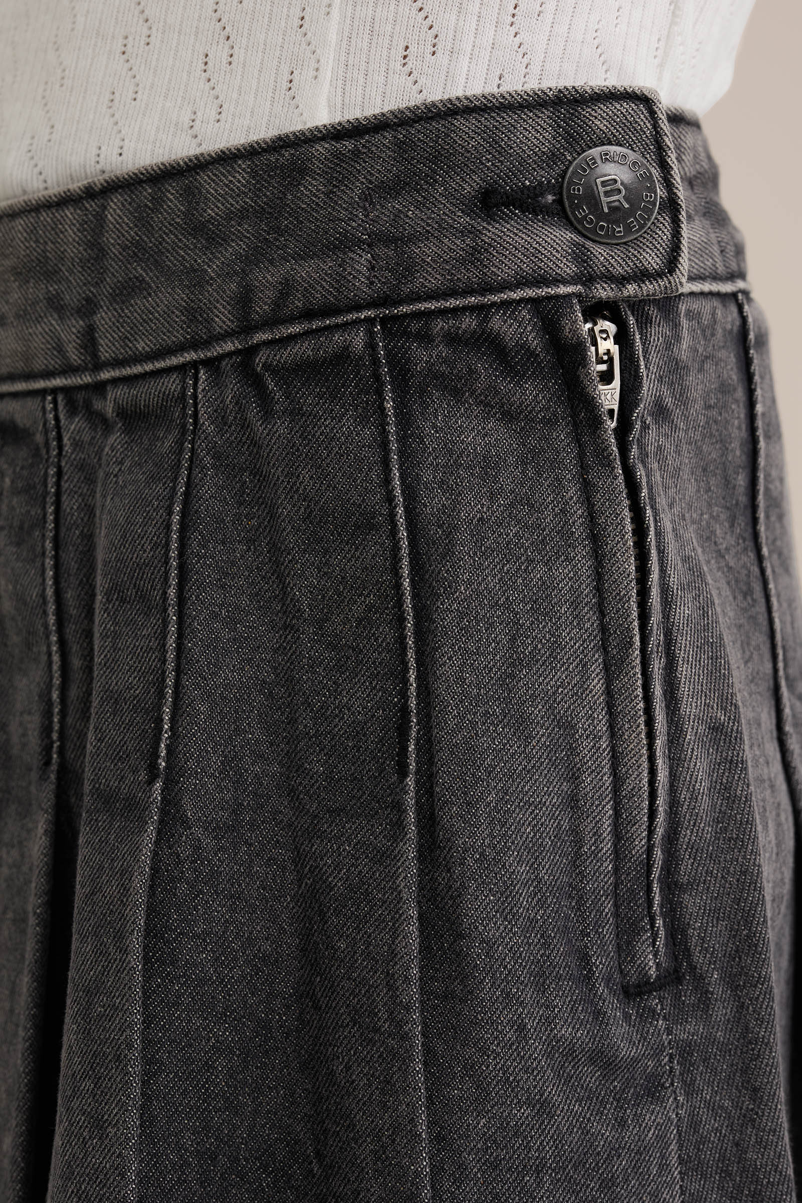 Meisjes denim rok Blue Ridge Donkergrijs