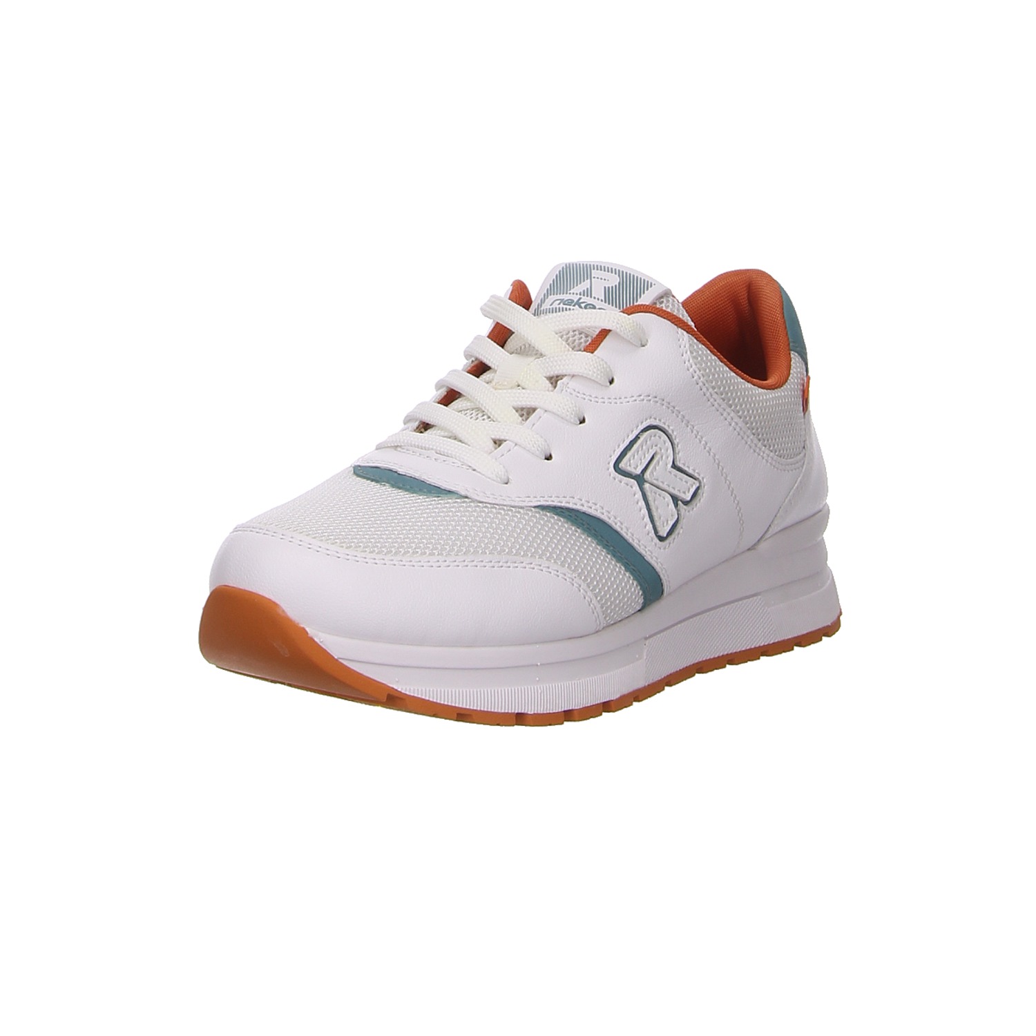 Rieker Sneaker weiß weiss/weiss kombi