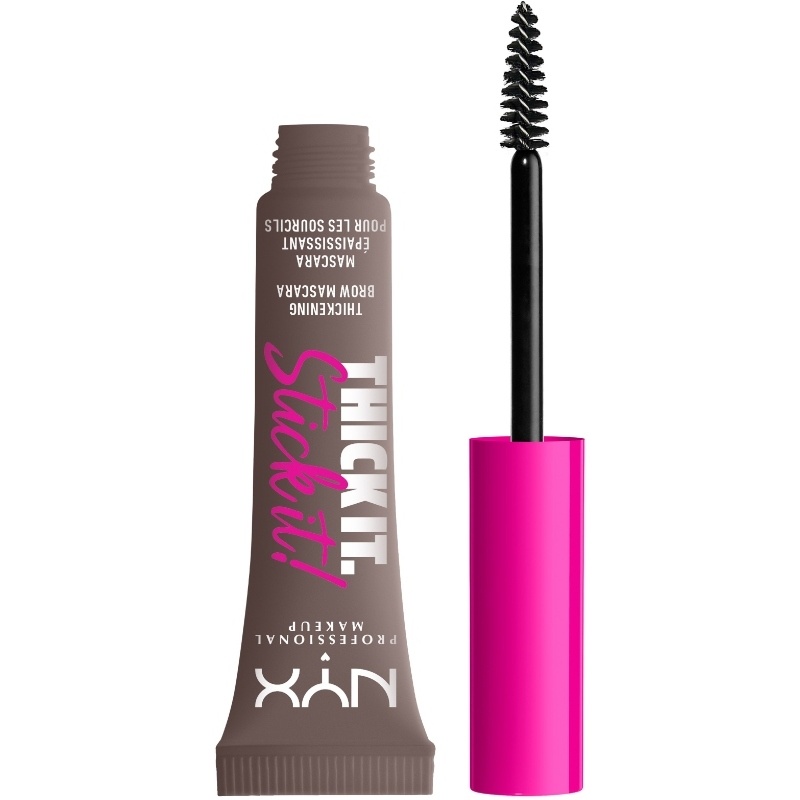 NYX Prof. Makeup Thick It. Stick It! Brow Mascara 7 ml - Cool Ash Brown