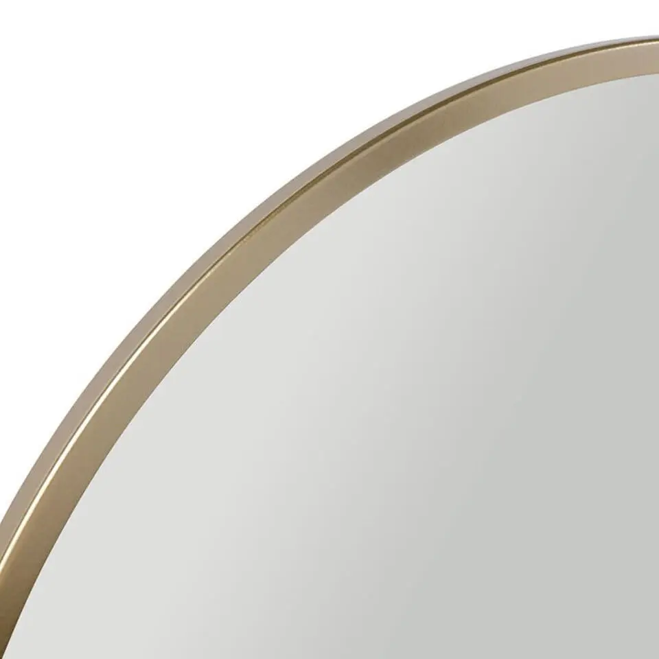 Ostaria Wandspiegel Arch - goud - metaal - halfrond - 40 x 60 cm