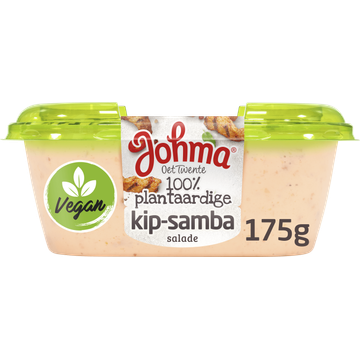 Johma 100% Plantaardig Alternatief voor Kip-Sambasalade 175 g