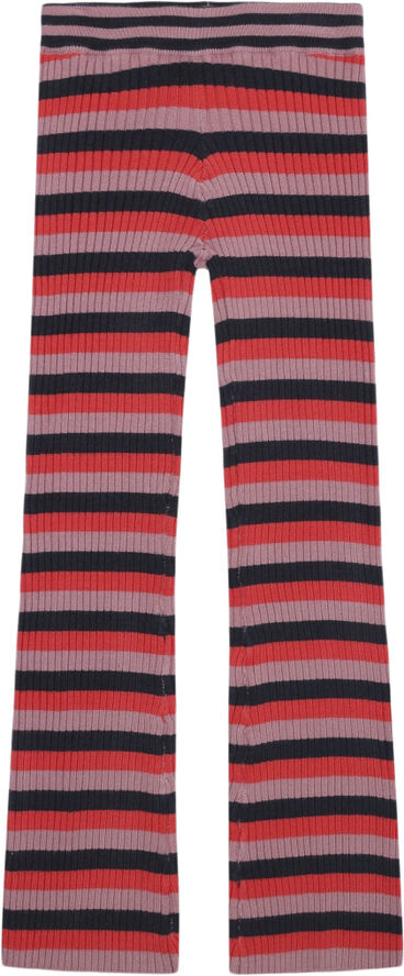 The New TNLia Flared Knit Pants Multi stripe