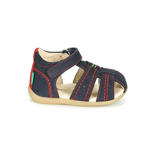 Kickers - BIGBAZAR-2 - Beige / Jaune / Marine