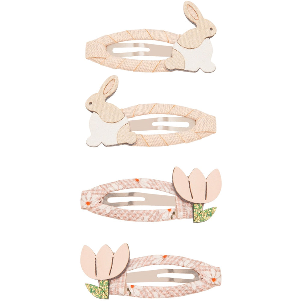 Køb Mimi & Lula 4 Hårspænder - Bunny & Flower Easter | Luksusbaby