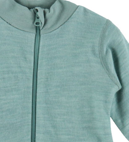 Joha Cardigan - Wolle/Bambus - Grün