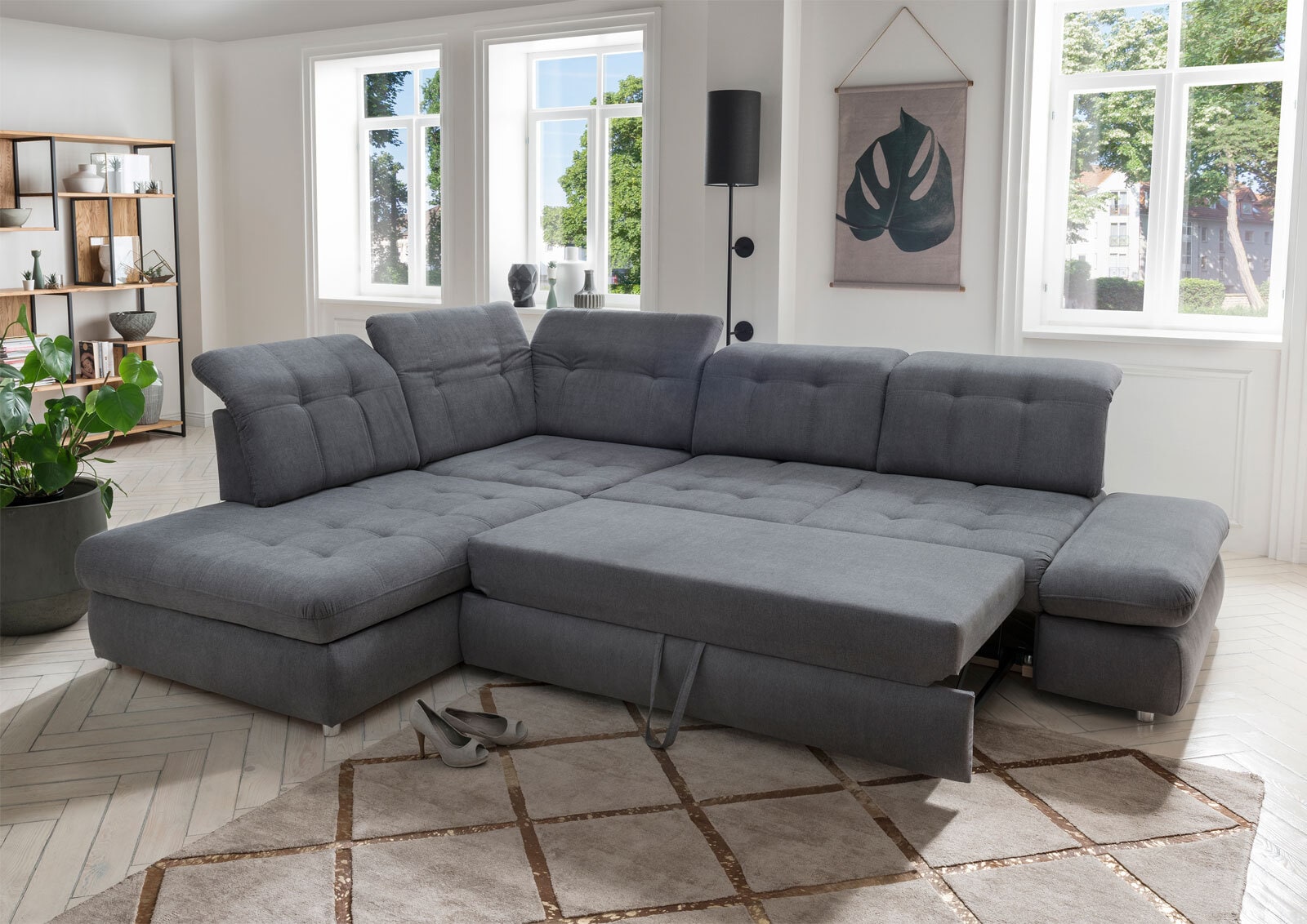 Garnitur Juna Asche 229x296 cm