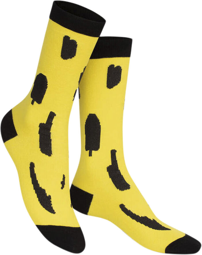 Eat My Socks Strømper - Tropical Banana Multi