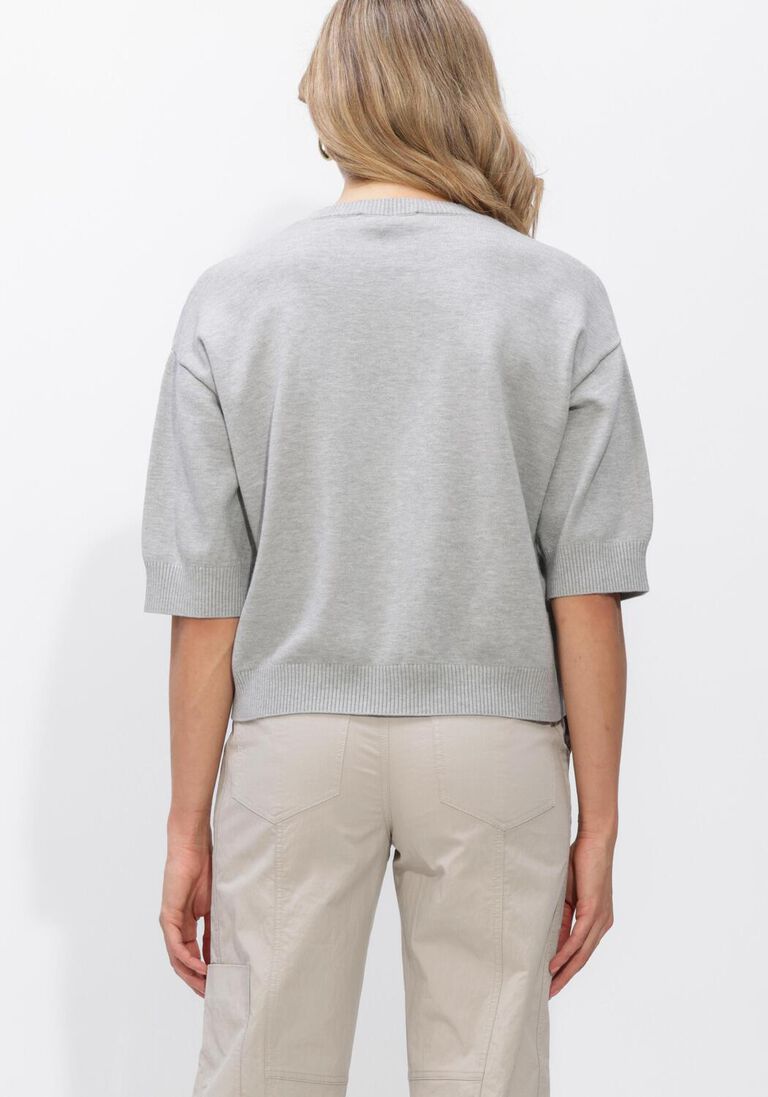grijze studio ar trui isidre viscose knit