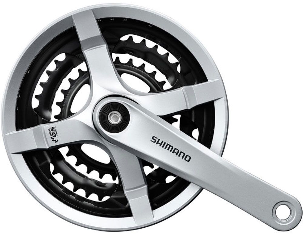 Shimano TOURNEY FC-TY501 6/7/8-fach Vierkant Kurbel 48/38/28 kaufen | Bike-Discount