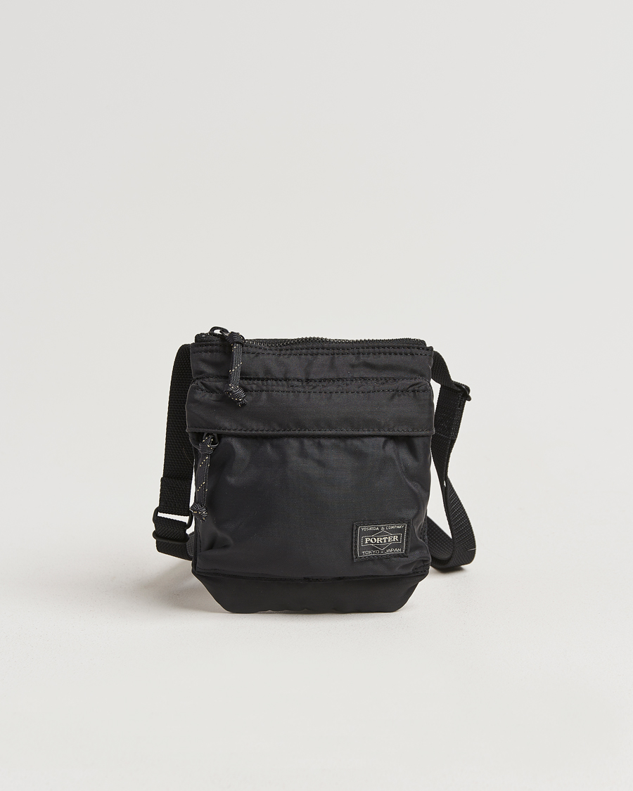 Porter-Yoshida & Co. Force Small Shoulder Pouch Black
