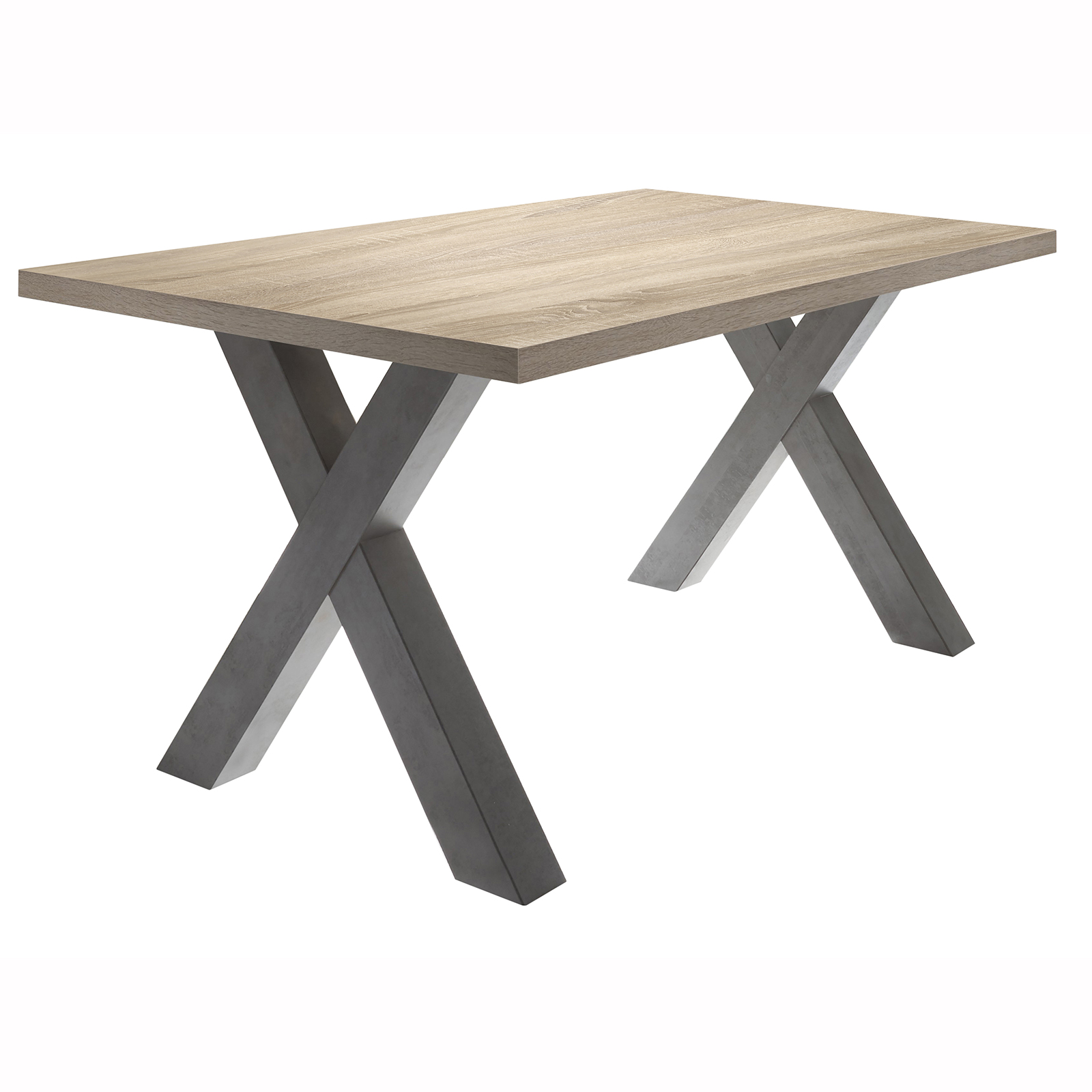 Esstisch - Eiche Sägerau - 138 cm breit