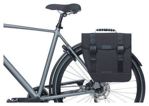 Sacoche de Porte-Bagage Basil Tour Left 14L Noir