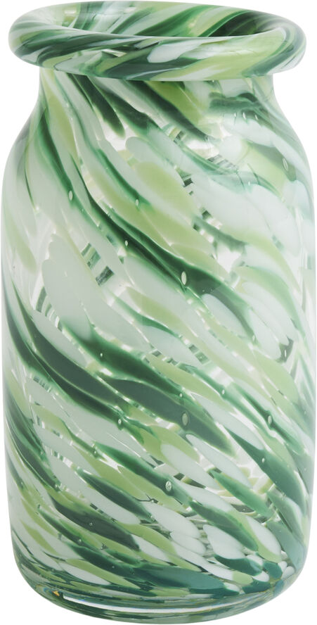 Hay Splash Vase Roll Neck-Small-Green s