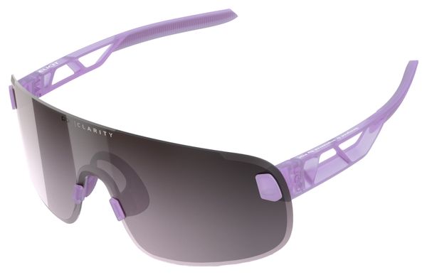 Lunettes Poc Elicit Purple Quartz Translucent Violet Silver Mirror