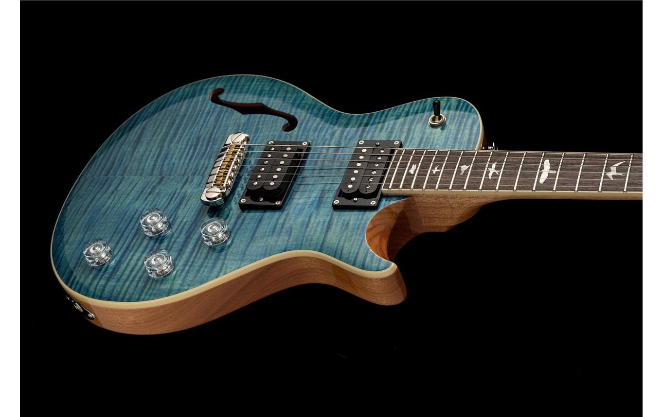E-Gitarre SE Zach Myers – Myers Blue<br>Zach Myers Signature-Modell mit Violin Carving Decke