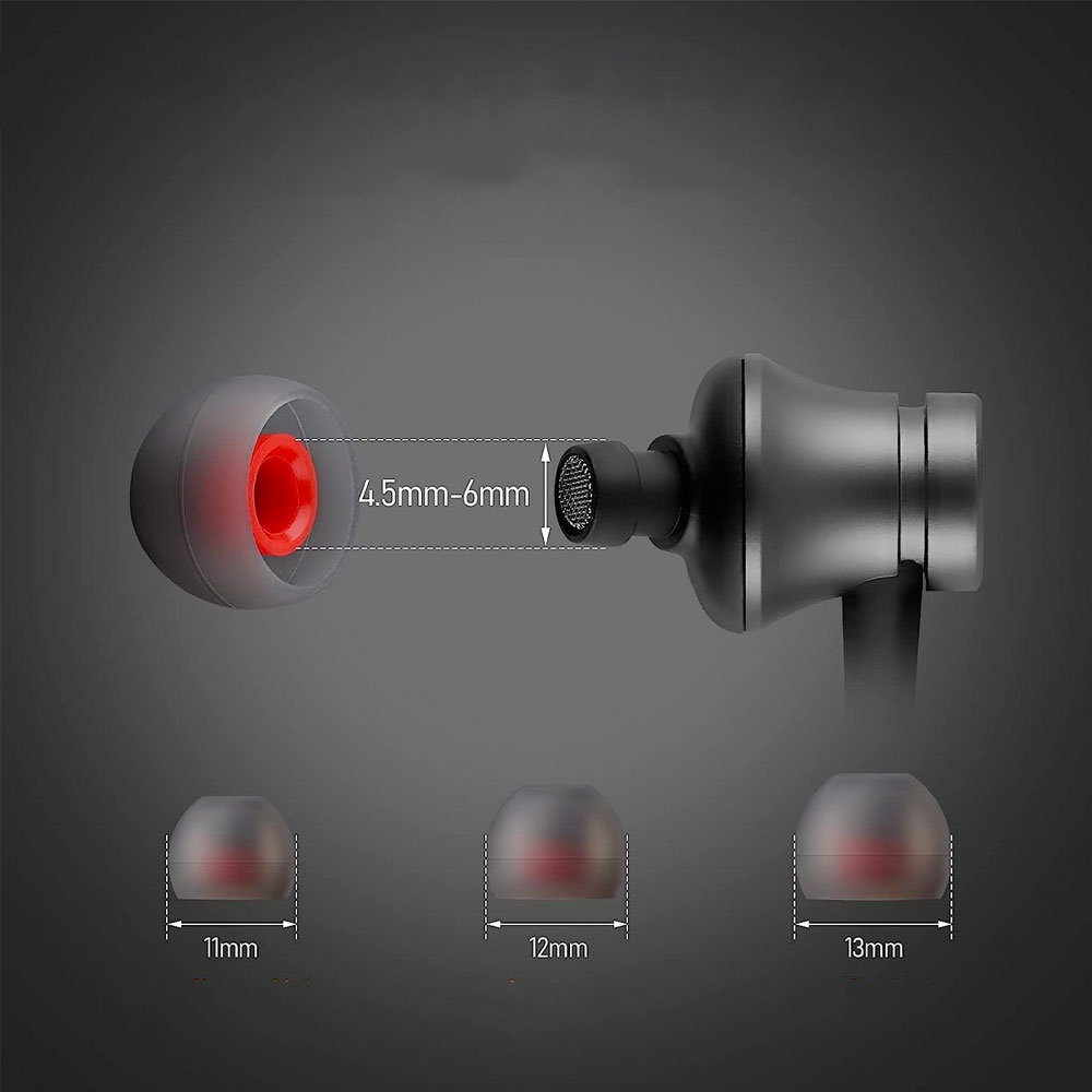 (36-tlg. Set) Universal Kopfhörer Silikon Ohrpolster Rutschfeste Ersatz Eartips (4.5-6mm) - Verschiedene Farben