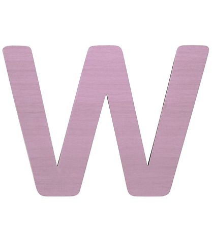 Sebra Holz Buchstaben - W - Pastel Mädchen