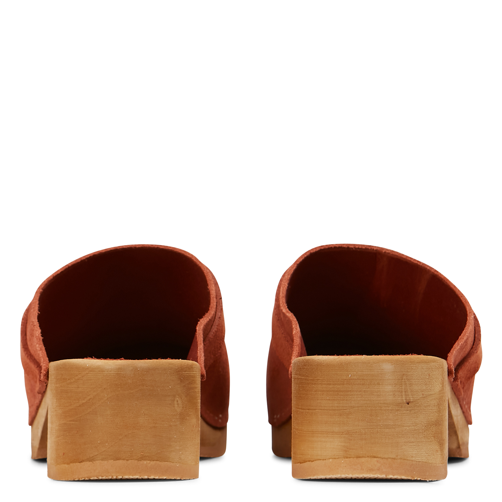 Sabots en cuir | Marron
