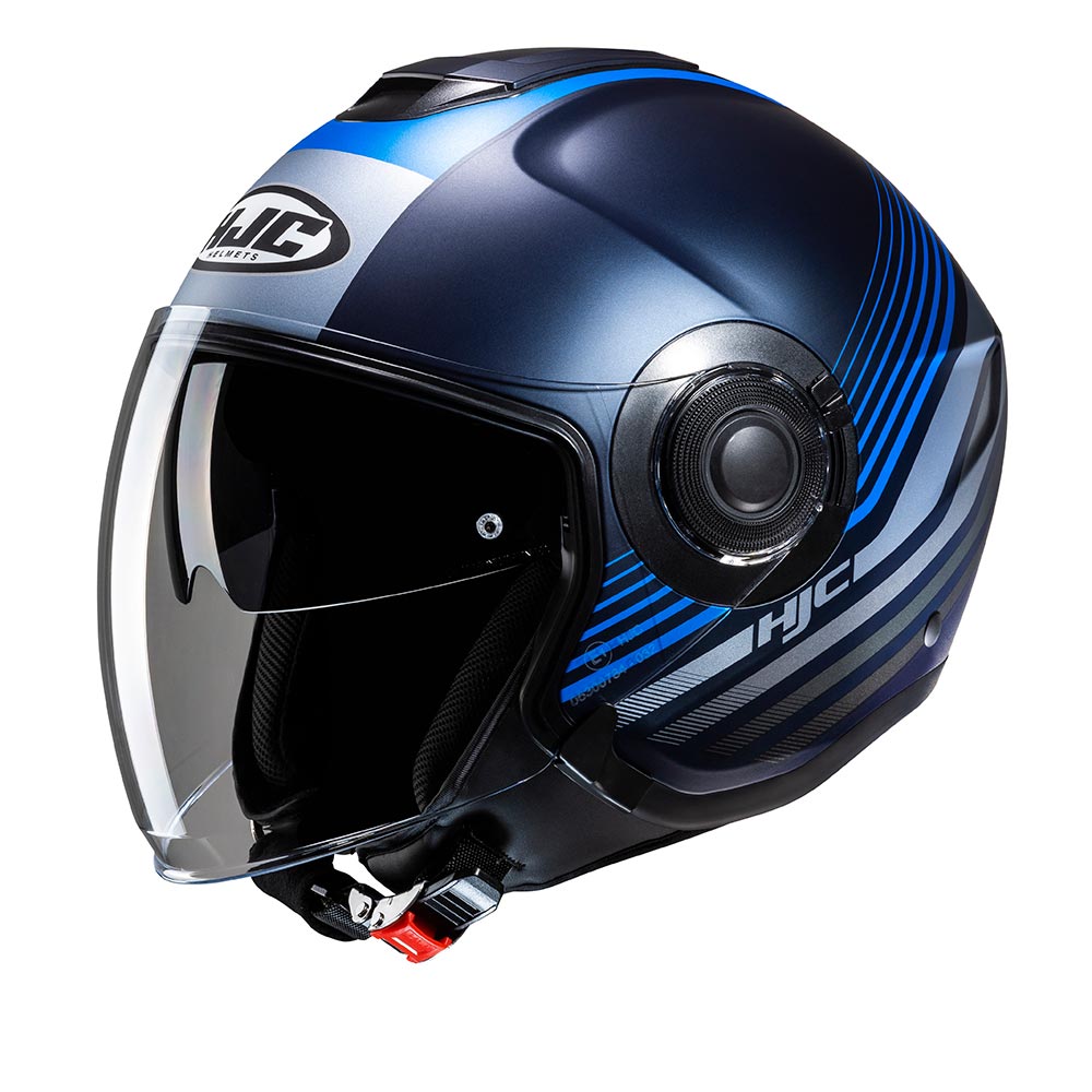 HJC - Casque i40 N Dova MC2SF / Navy / Bleu / Gris / Mat