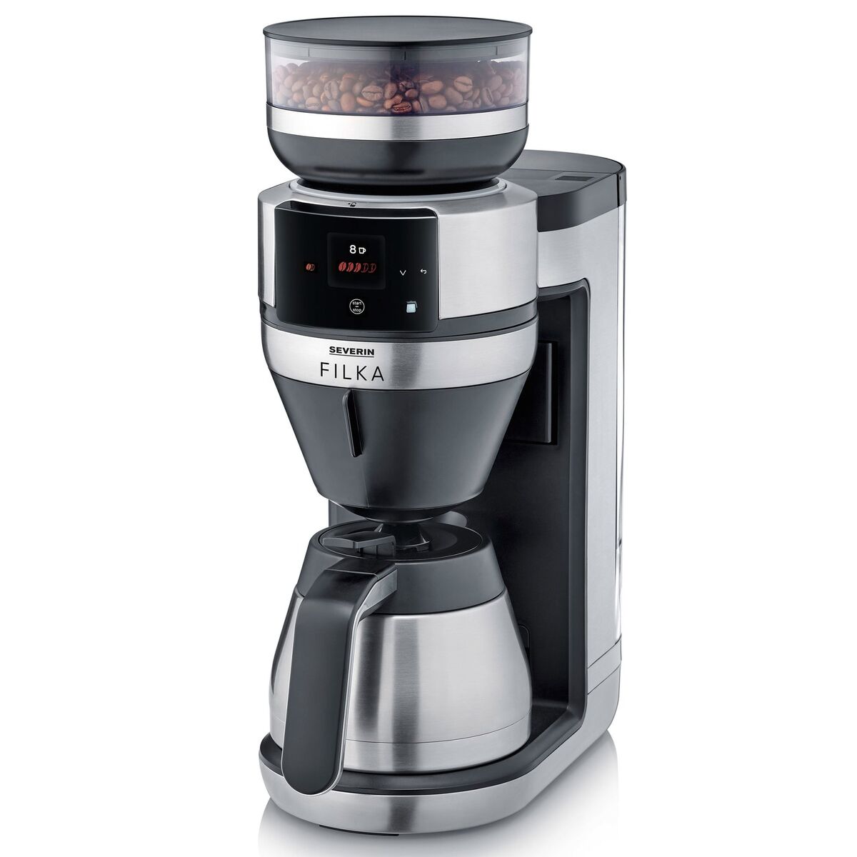Filka Helautomatisk kaffetrakter med termokanne