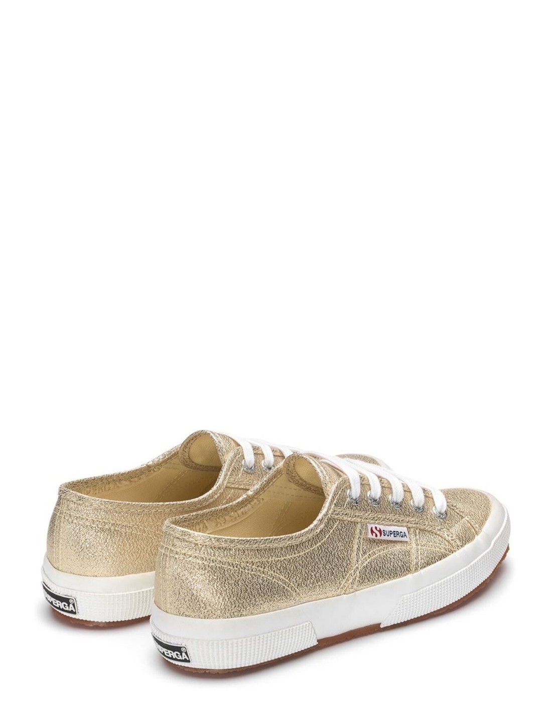 superga Baskets de ville Femme 2750 Lamew Or Brillant
