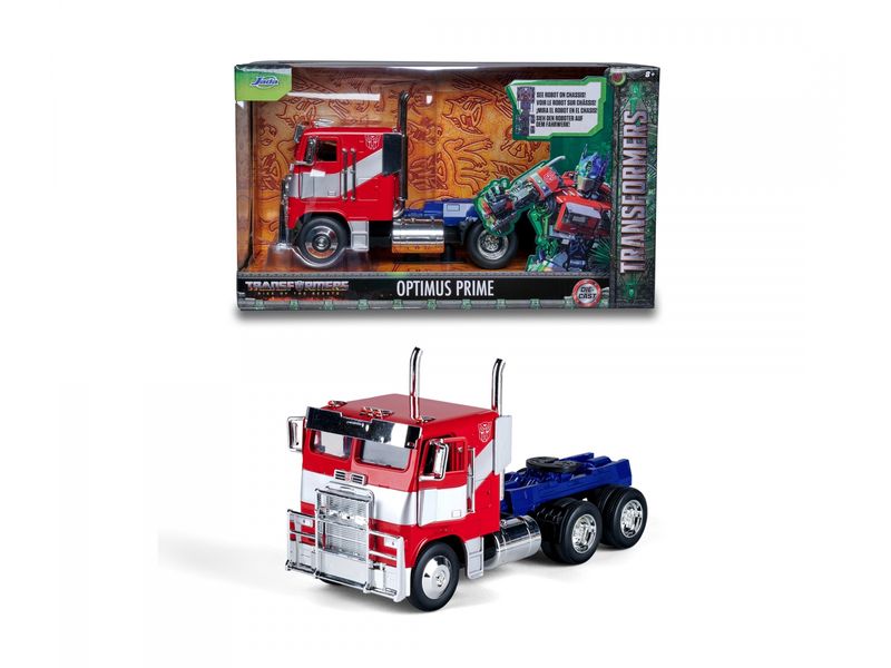 Jada Toys Transformers 7 Optimus Prime 1:24 Optimus Prime Big Rig Modellauto aus Transformers 7