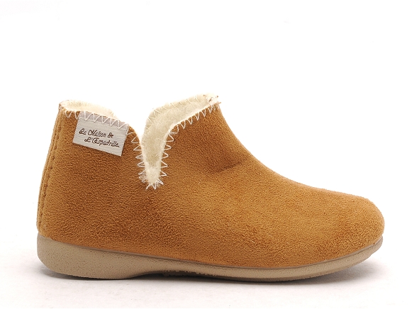 La maison de l espadrille chaussons enfant 6336 6 marron