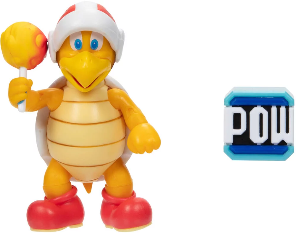 NITENDO SUPER MARIO - SET FIGURINE FRERE PYRO JR 10 CM