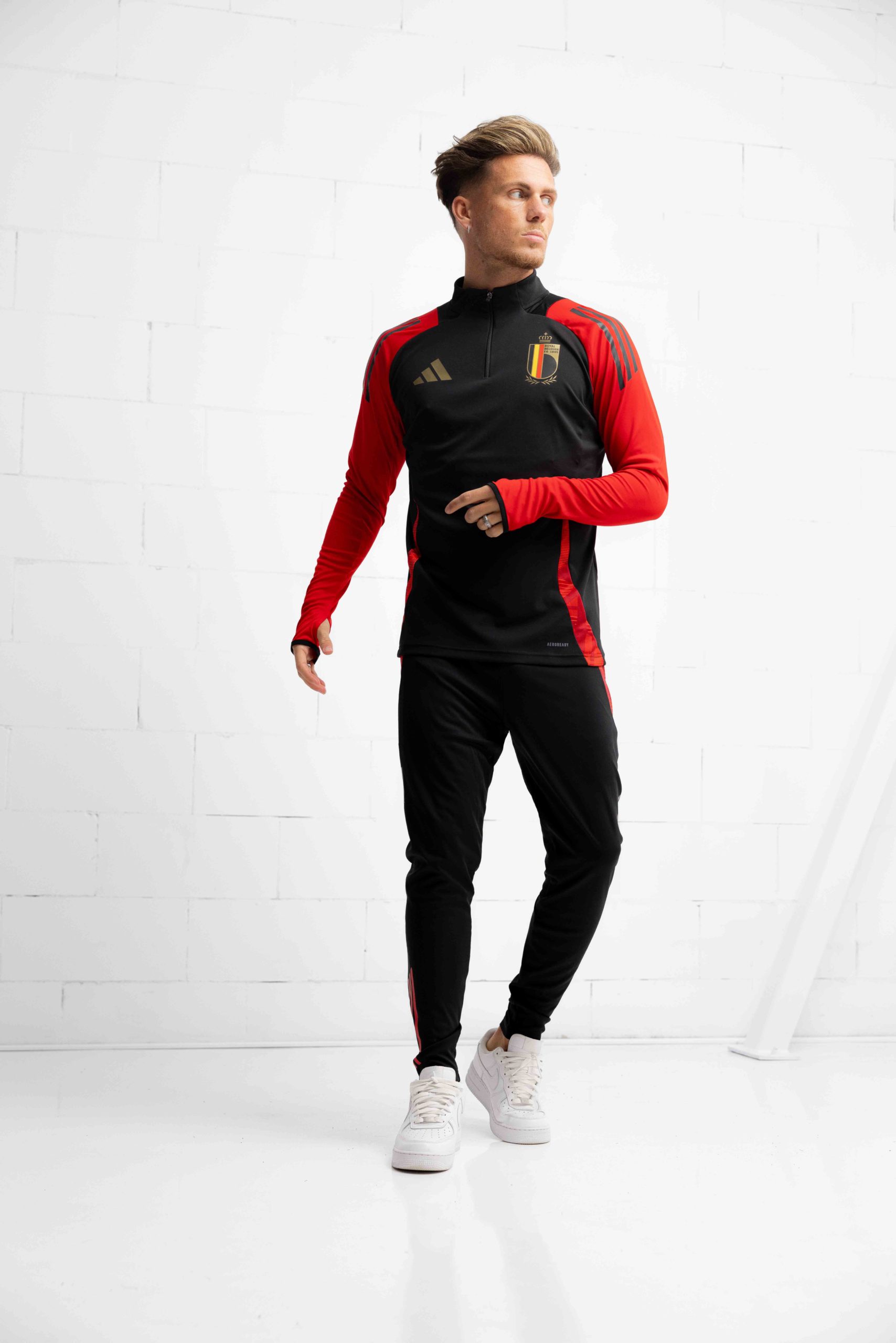 België Trainingspak 1/4 Zip Senior 2024-2026