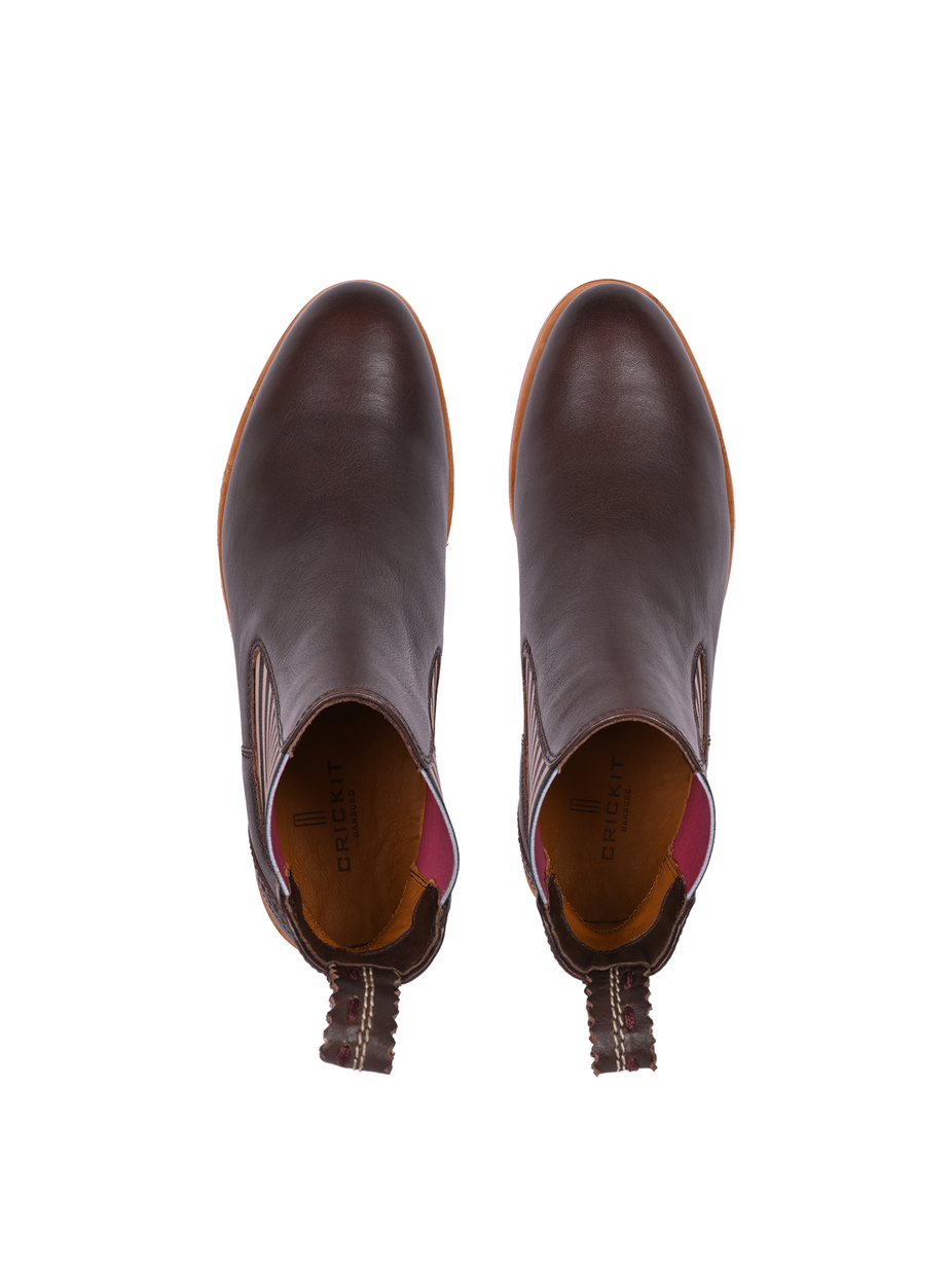 CHELSEA BOOT SUVI MIT STREIFEN UND HERZC