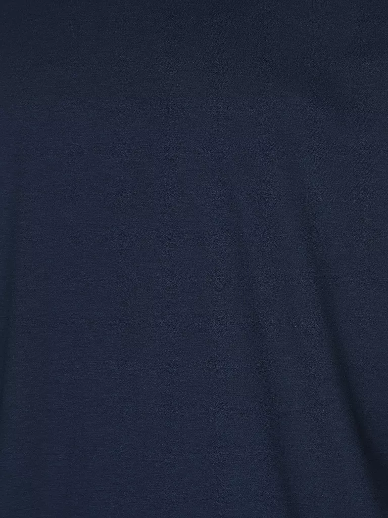 MEY Pyjama Langarmshirt  blau