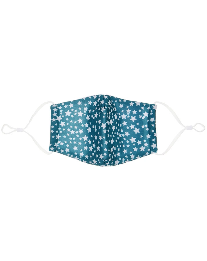 Mund-Nasen-Maske STAR MASK GREEN in petrol