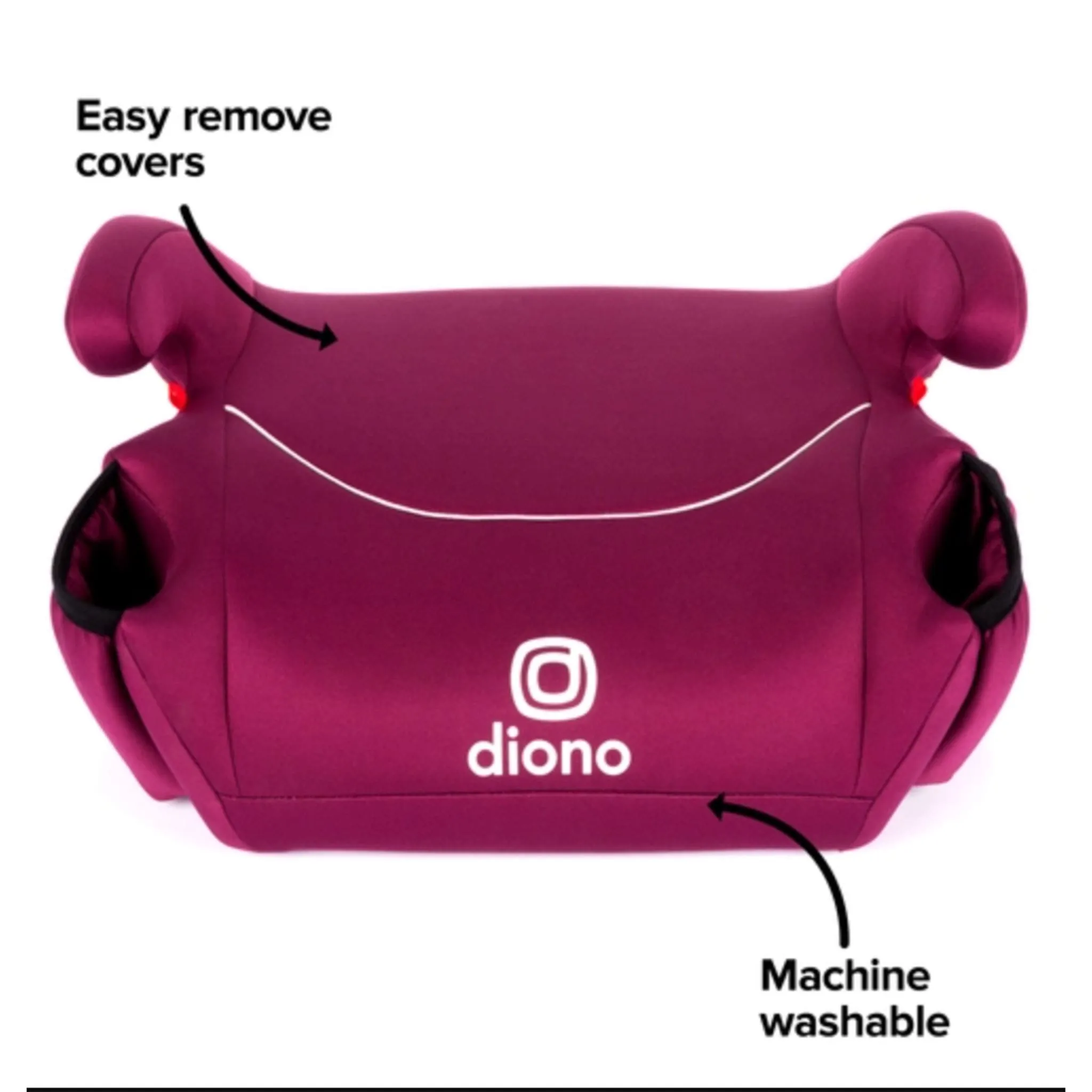Diono Siège d'Auto Rehausseur Solana1 Paquet de 2 – Rose