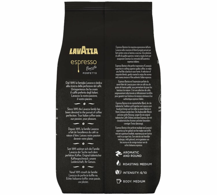 2 x 1 kg - Café en grain Espresso Barista Perfetto - Lavazza