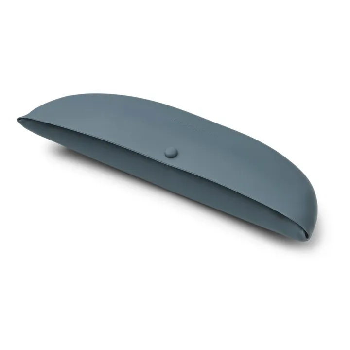 Liewood Bavoir Ember en silicone-set de 2 | Bleu