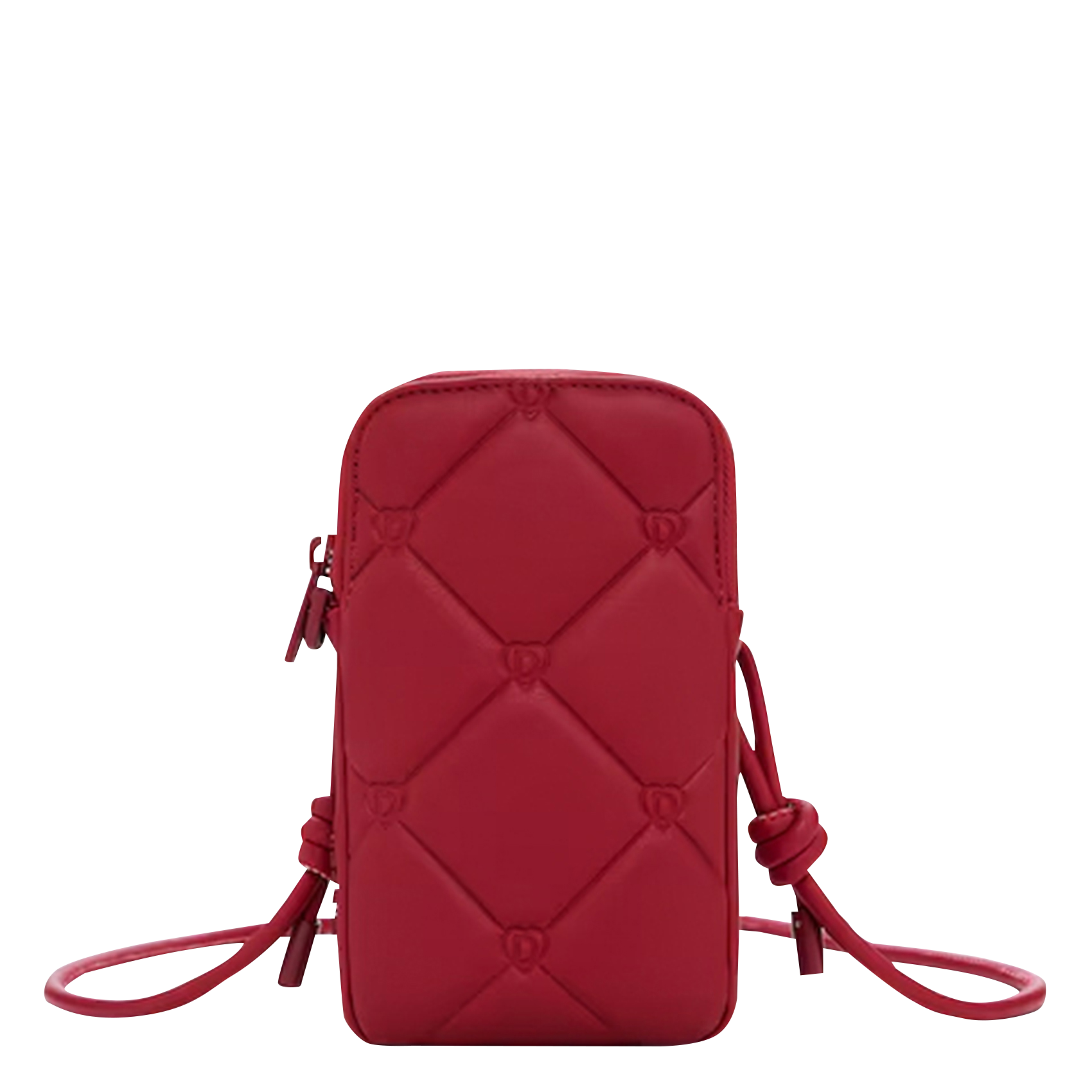 Porte-téléphone matelassé | Rouge