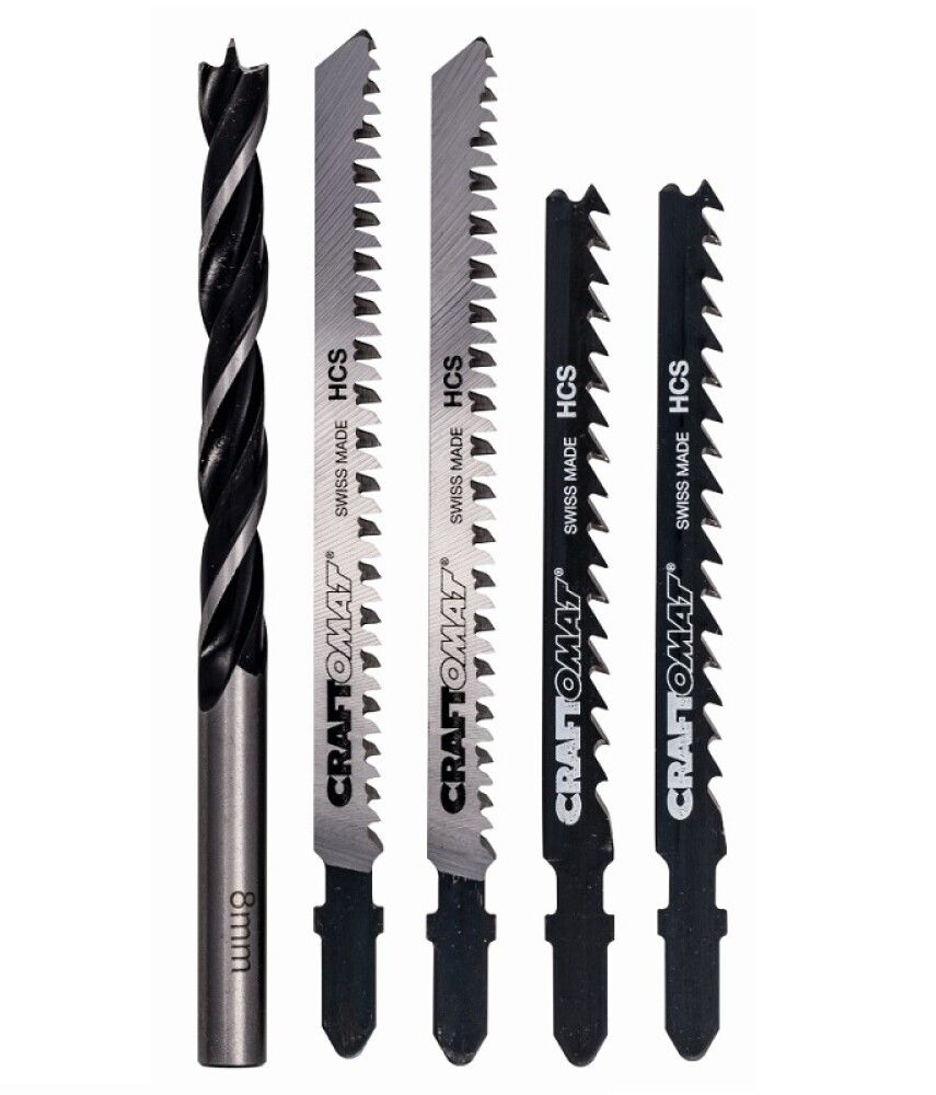 STIKKSAGBLAD CRAFTOMAT TRE T-SKAFT 5STK