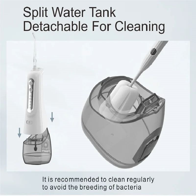HOMTEC - USB oplaadbare waterflosser