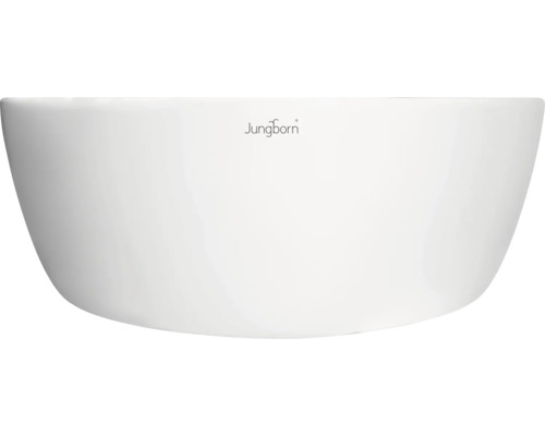 Jungborn opzetwastafel KALEN 62,5 x 42 cm wit glanzend incl. keramische afvoerplug