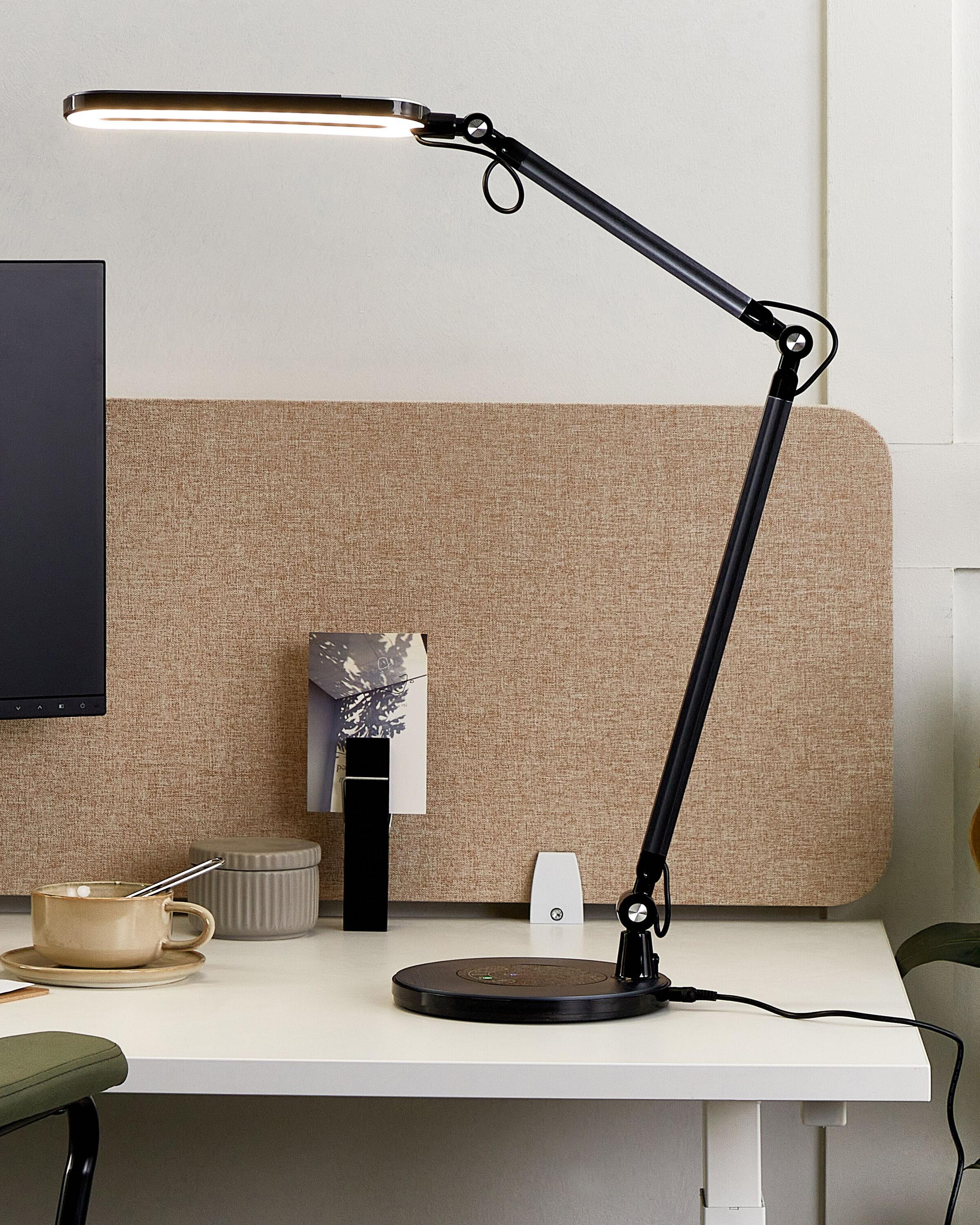 LED bureaulamp GRUS met dimmer Metaal Zwart