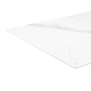 Wand/douche paneel kunststof Allora 260x90 cm wit marmer glans, dikte 5mm  2,34 m²