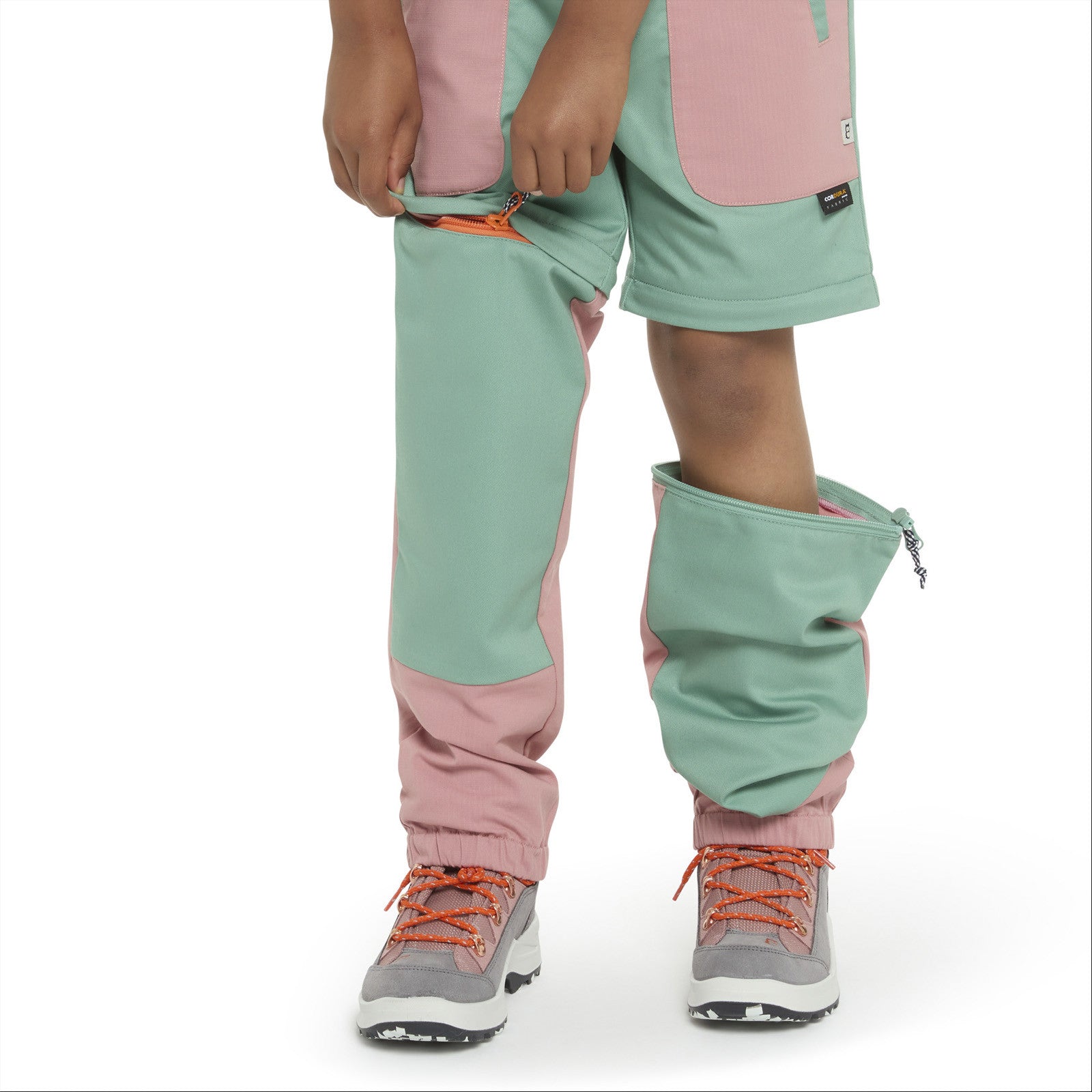 Freizeithose Zip-off Mack Northern Lights & Dark Rose
